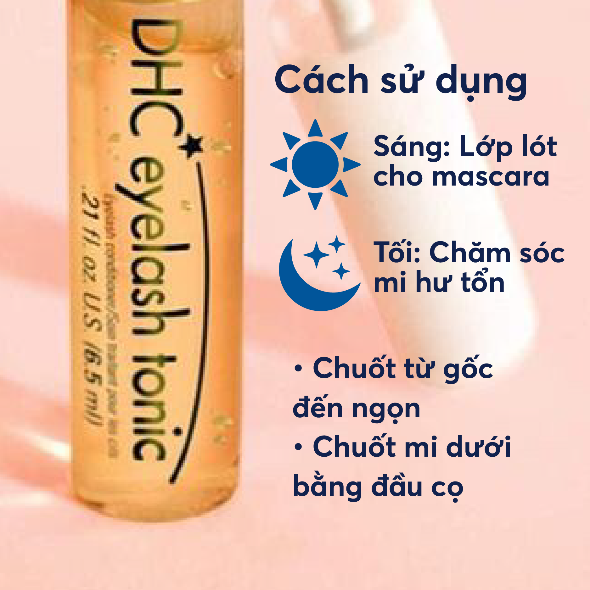 Dưỡng mi DHC Eyelash Tonic hỗ trợ kích thích mọc mi, làm dày, dài và chắc khỏe  lông mi - chiết xuất 100% từ thiên nhiên - OZ Slim Store