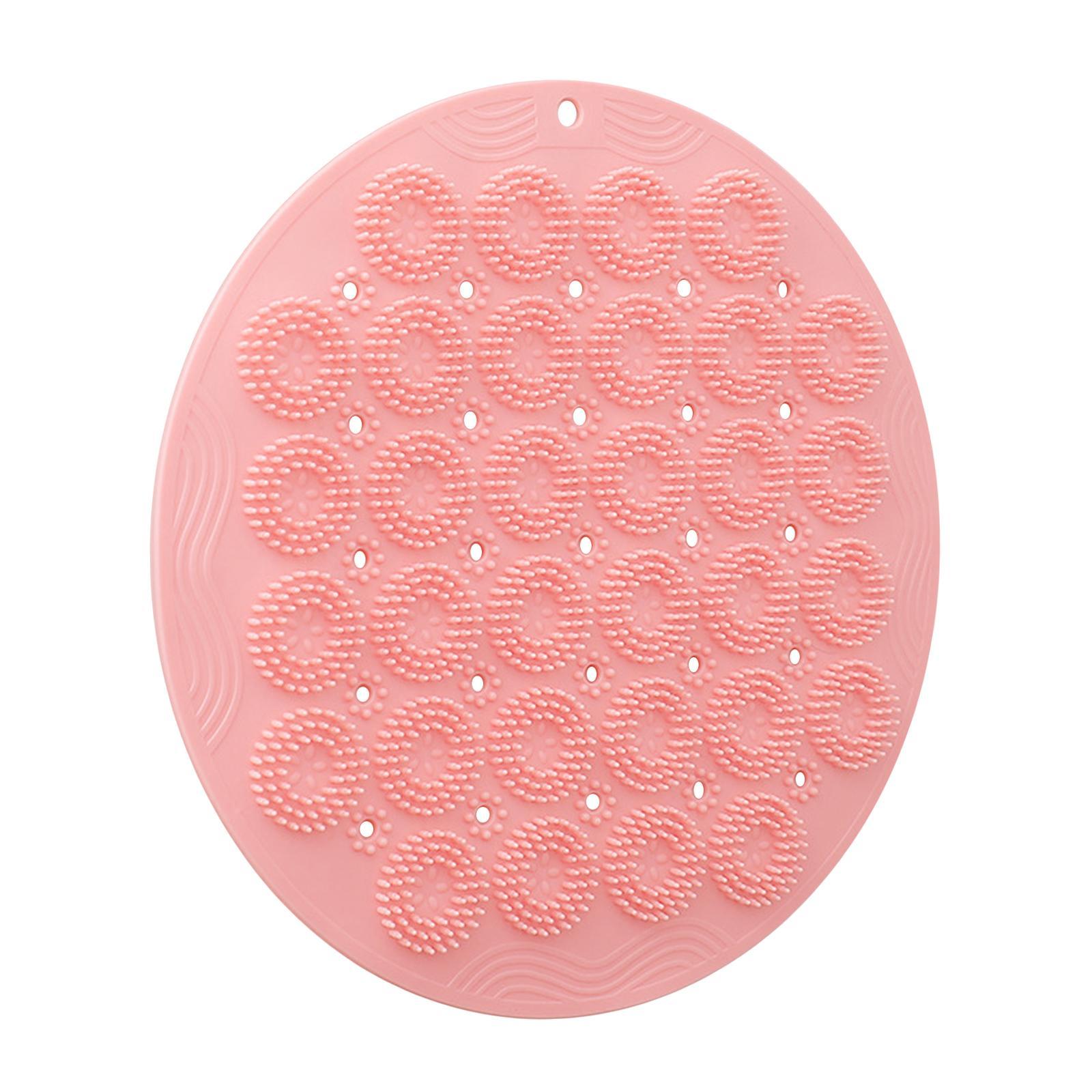 Bath Massage Cushion Brush with Suction Cups Multifunctional for Bathroom