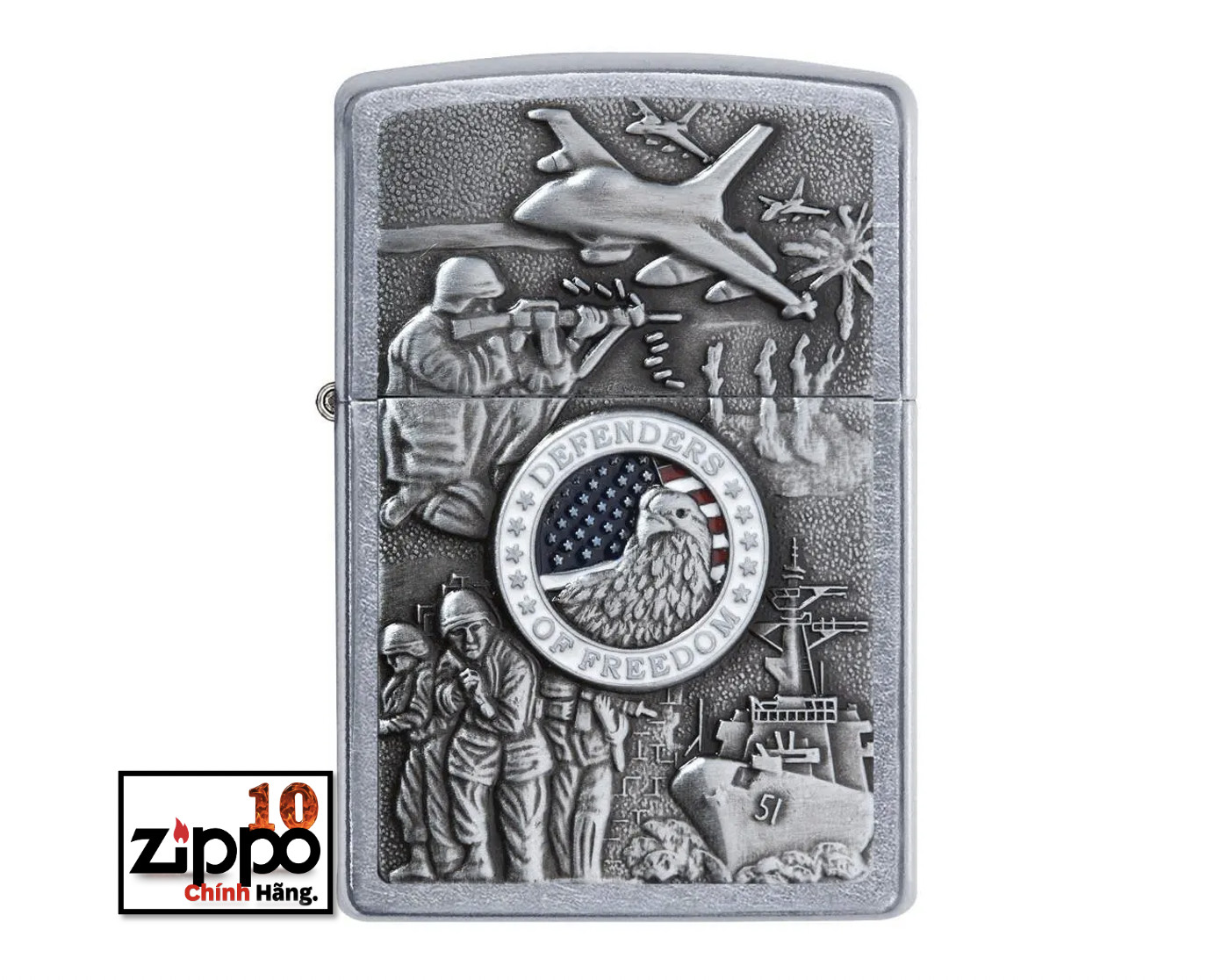 Bật lửa ZIPPO 24457 Joined Forces - Chính hãng 100%