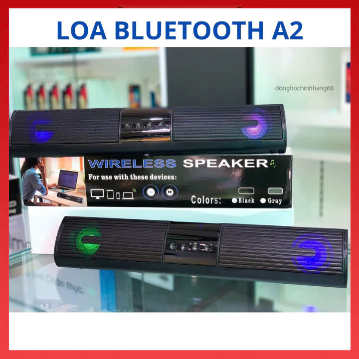 Khuôn giò Loa Thanh Bluetooth Mini A2 – Nghe Nhạc Cực Hay, Âm Thanh Vòm, Bass Cực Đã