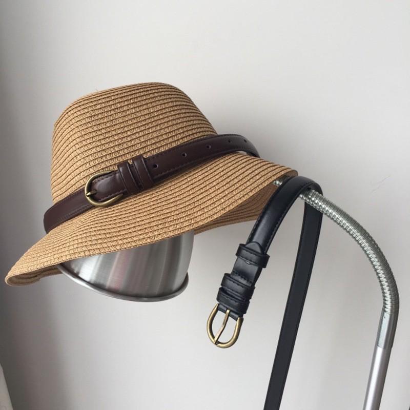 Nịt khoá bầu đen/nâu dài 110cm