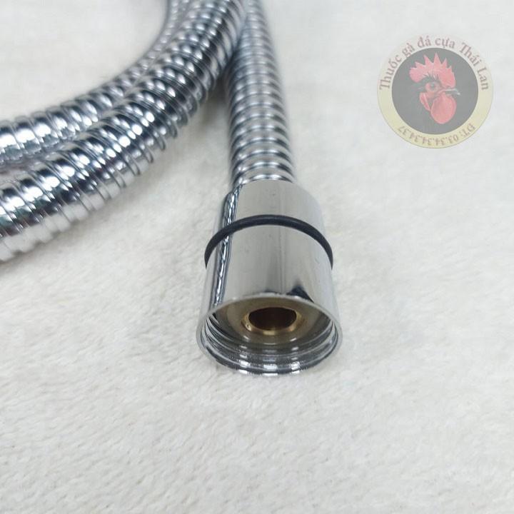 Dây cấp nước vòi sen - inox cao cấp - dây dài 1 mét 2
