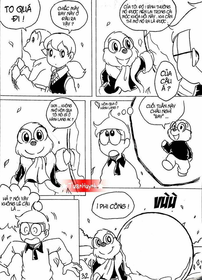 doraemon fan-made : nobita và cuộc phiêu lưu đến hòn đảo bị mất chapter 3 12