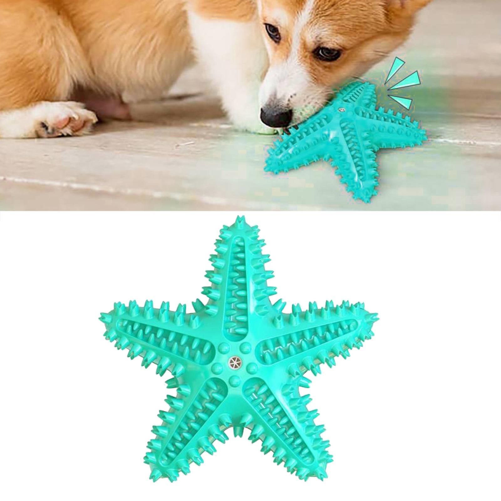 Dog Squeaky Chew Toy Bite Resistant Interactive Molar Cleaning