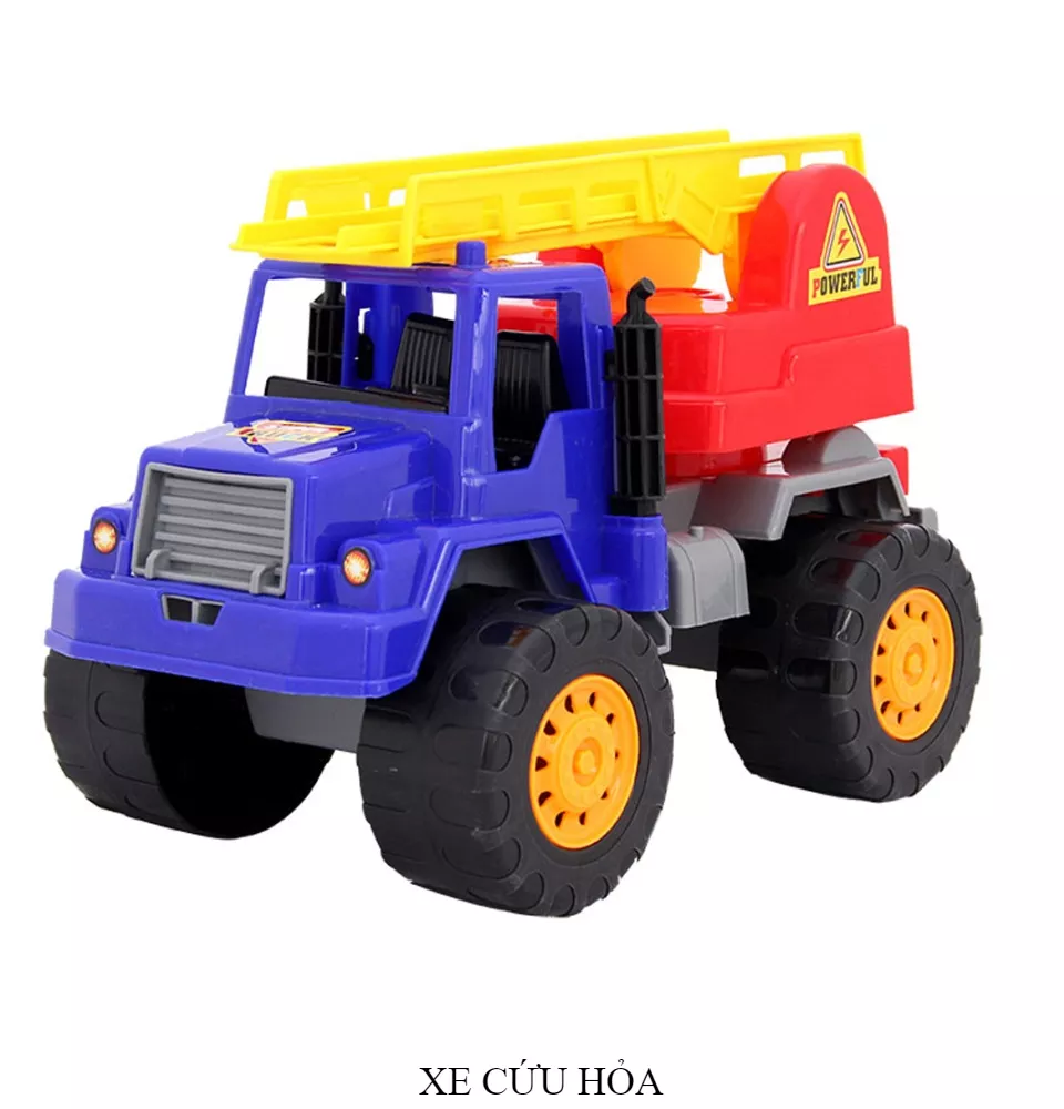 Đồ Chơi Mô Hình Xe Công Trình stt-Xe Thang Hàng Việt nam