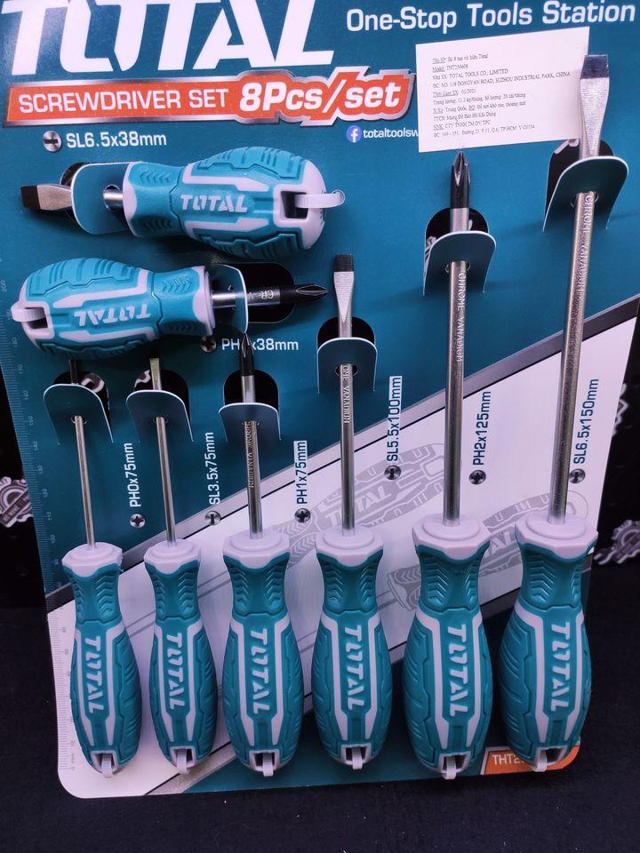BỘ 5 TUA VÍT TOTAL THT2506052 - HÀNG CHÍNH HÃNG
