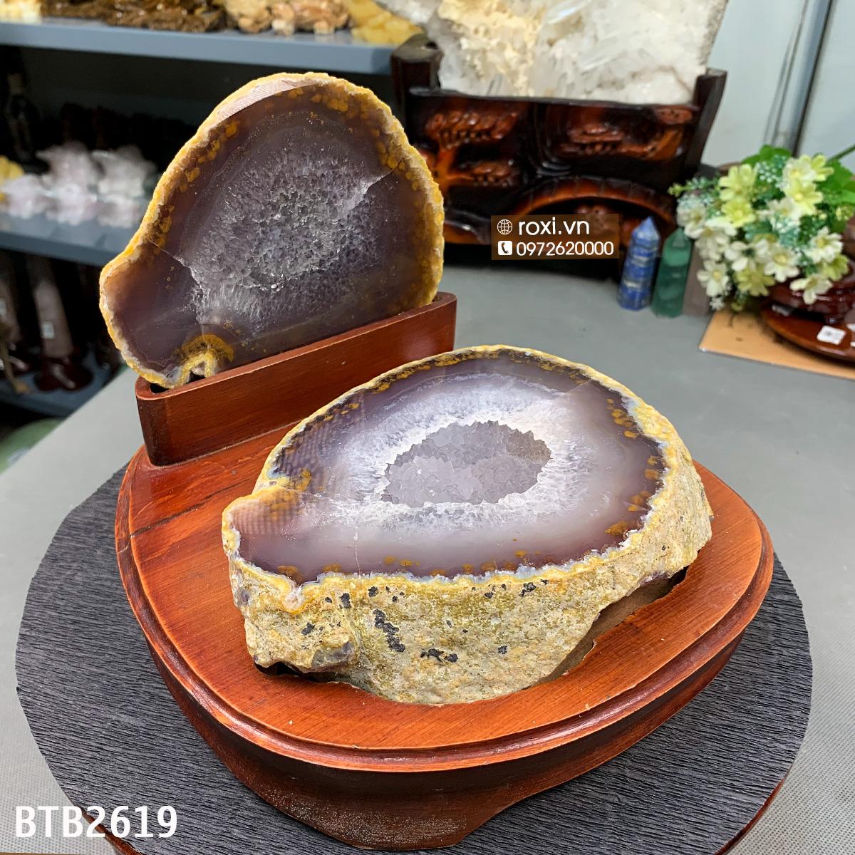 Bát Tụ Bảo Mã Não 2,51Kg