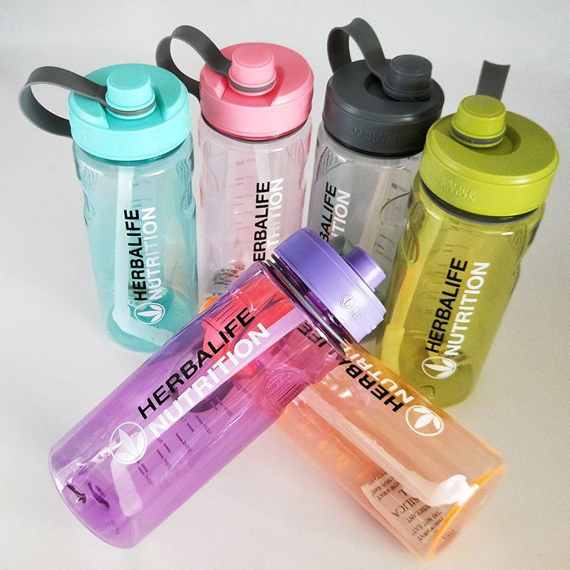 Bình đựng nước quai mềm Herbalife Nution, loại 1 lít, nắp xoắn