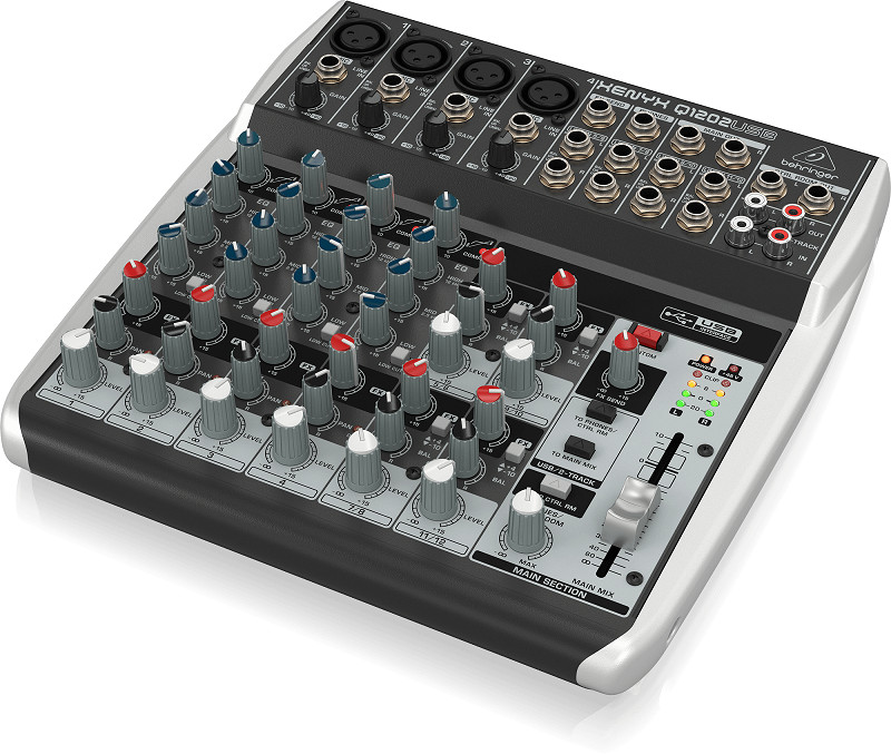 Behringer Xenyx Q1202USB Mixer with USB-Hàng Chính Hãng