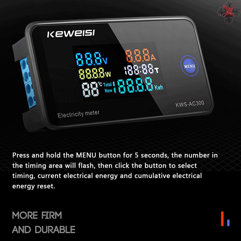 Thiết Bị Đo Điện Áp Ac50-300V 10a / 100a