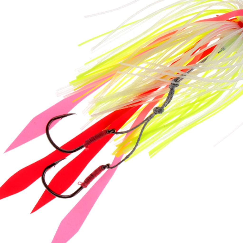72g Metal Fishing Lure Heavy Cover Jig Head Bait Saltwater Jig Hook