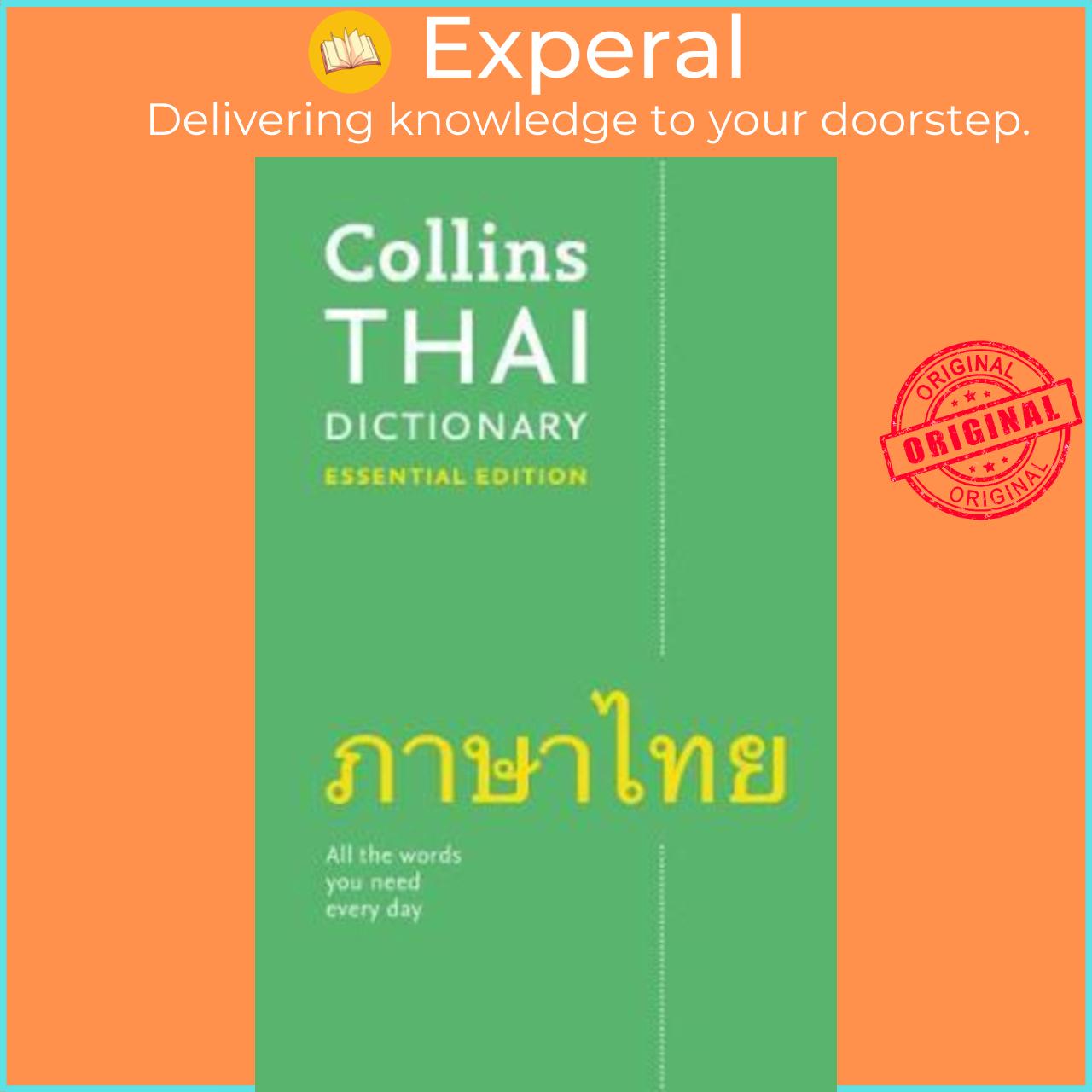 Sách - Collins Thai Essential Dictionary by Collins Dictionaries