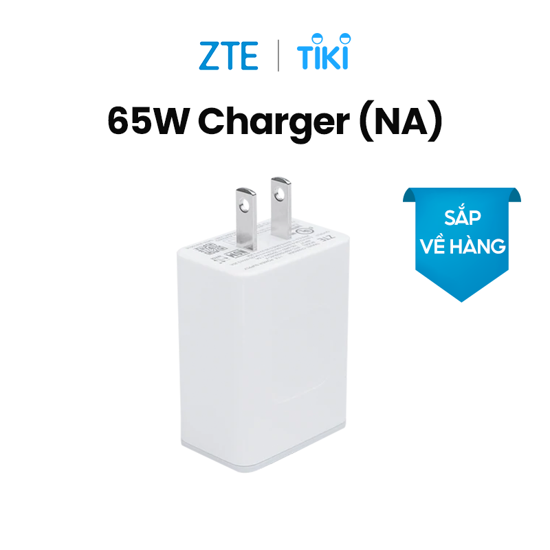 Cốc Sạc Nhanh 65W ZTE - Hàng Chính Hãng