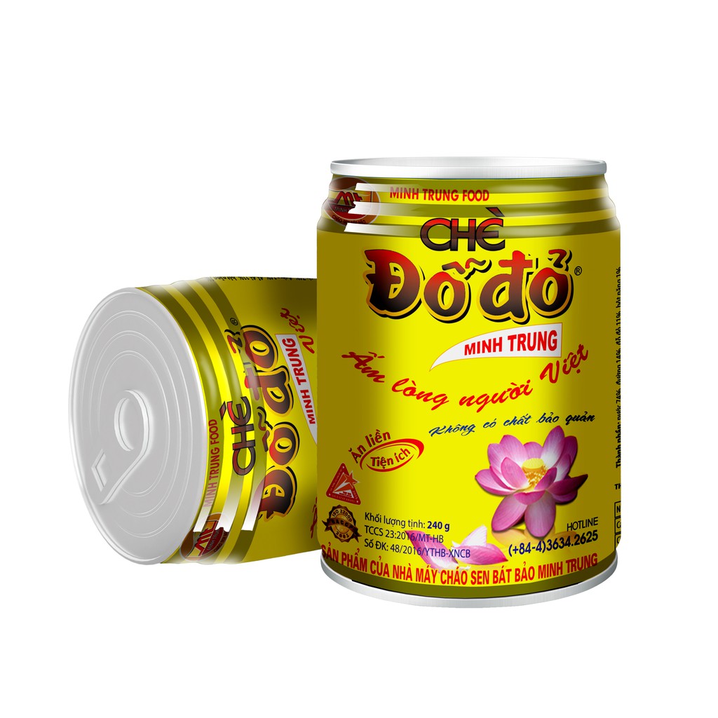 Chè Đỗ Đỏ Minh Trung Lốc 3 lon
