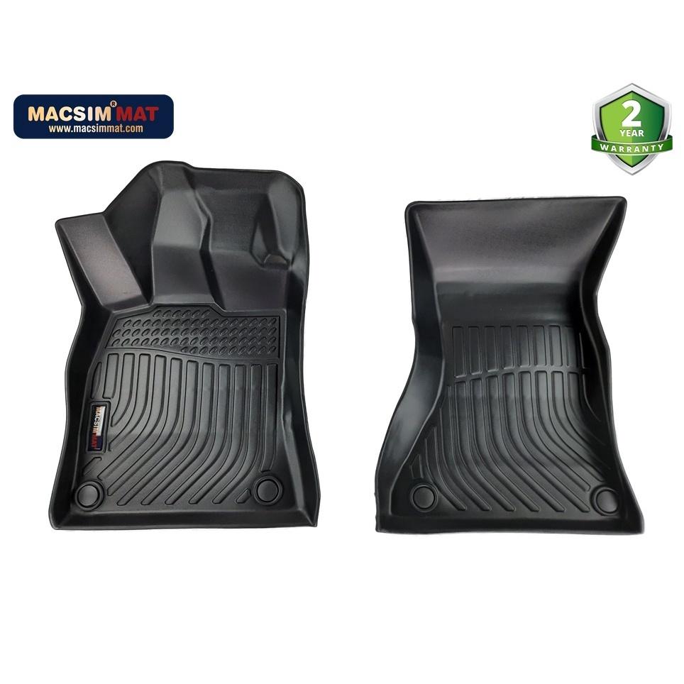 Thảm lót sàn xe ô tô Audi A5/s5 2008-2017 Nhãn hiệu Macsim chất liệu nhựa TPV cao cấp màu đen