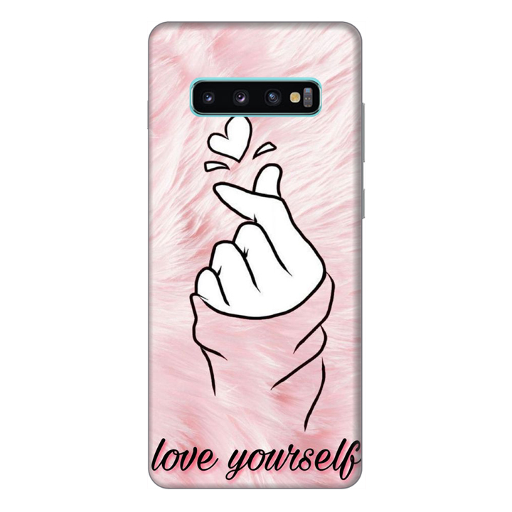 Ốp lưng điện thoại Samsung S10 Plus hình Nắm Lấy Tay Anh