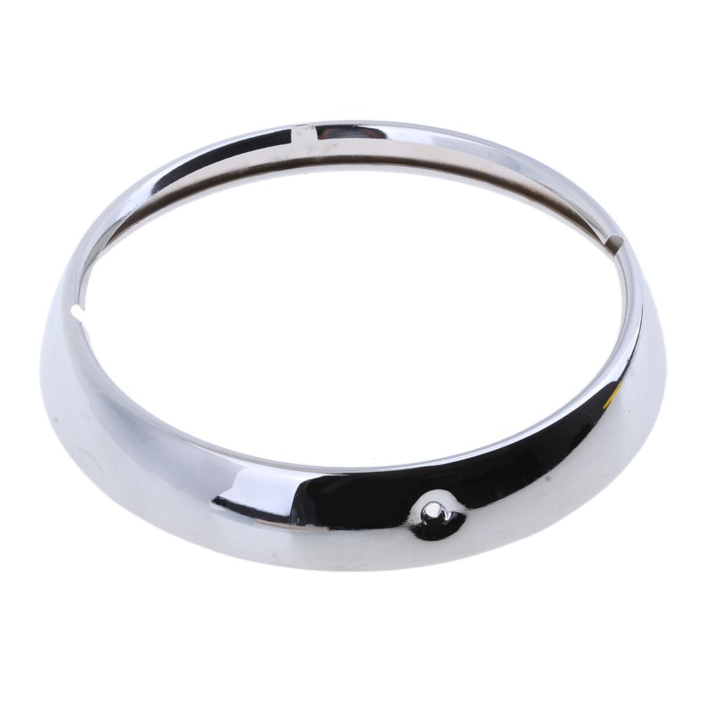 Motorcycle 7" Headlight Trim Ring for Harley Electra Street Glide Touring