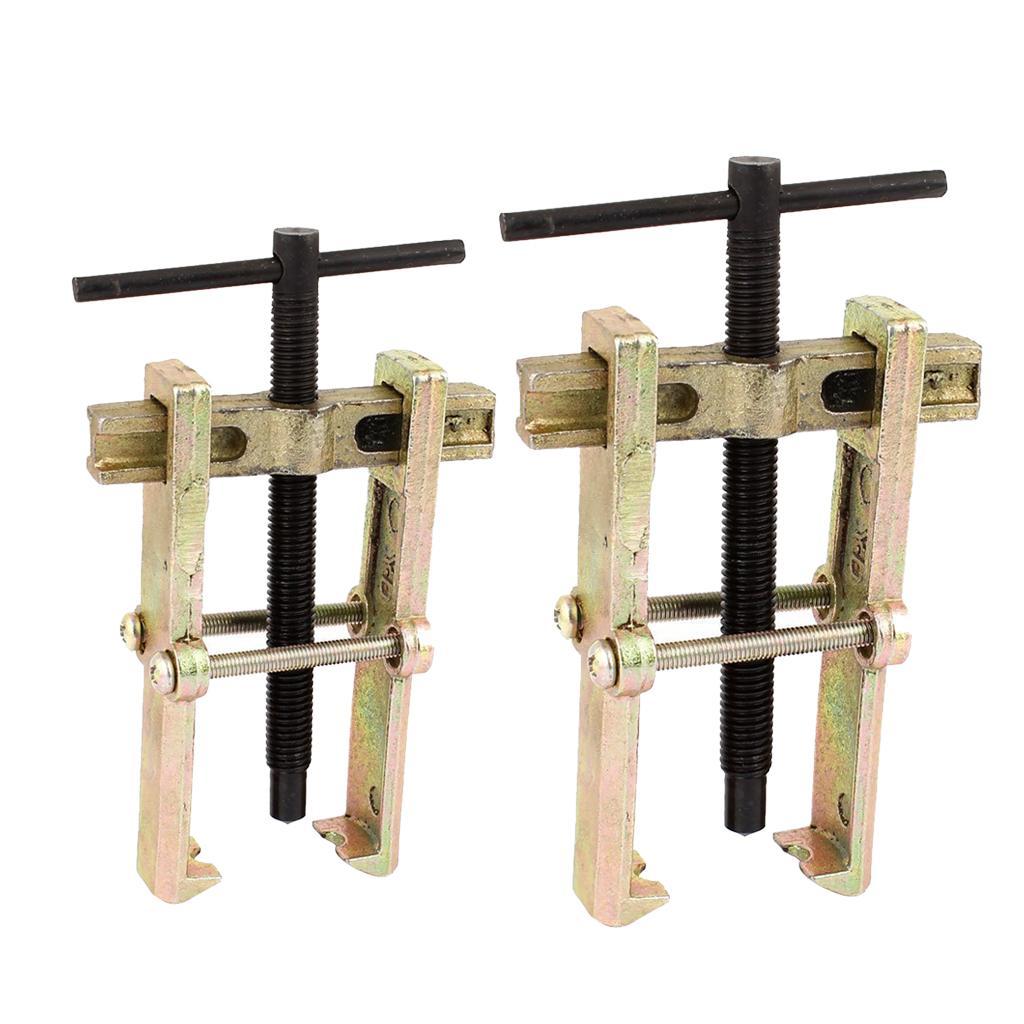 2pc Gear Bearing Puller 3&amp;4" Professional Adjustable 2 Arm Jaw Reversible