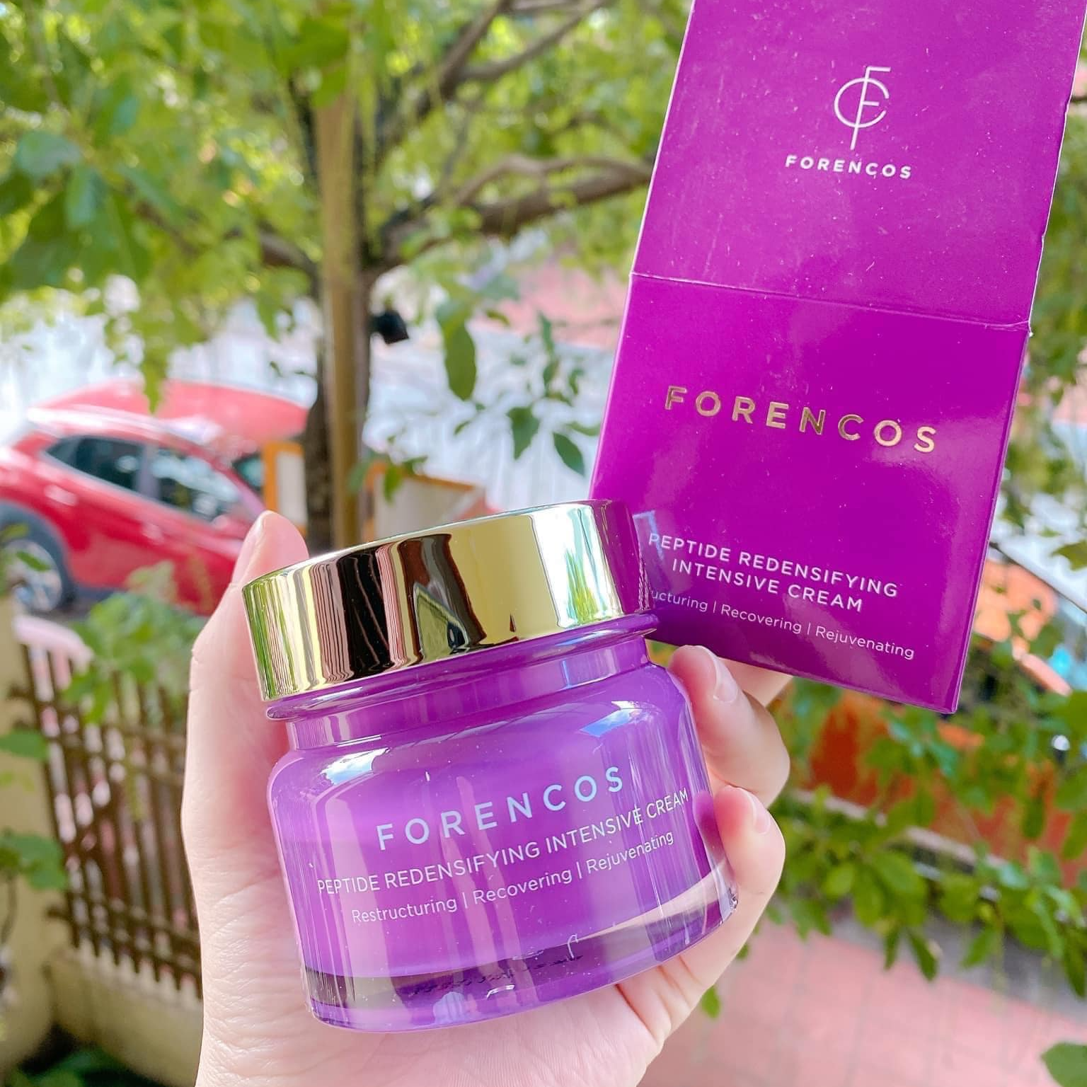 Kem Dưỡng Ban Đêm Forencos Peptide Redensifying Intensive Cream ( Màu tím)