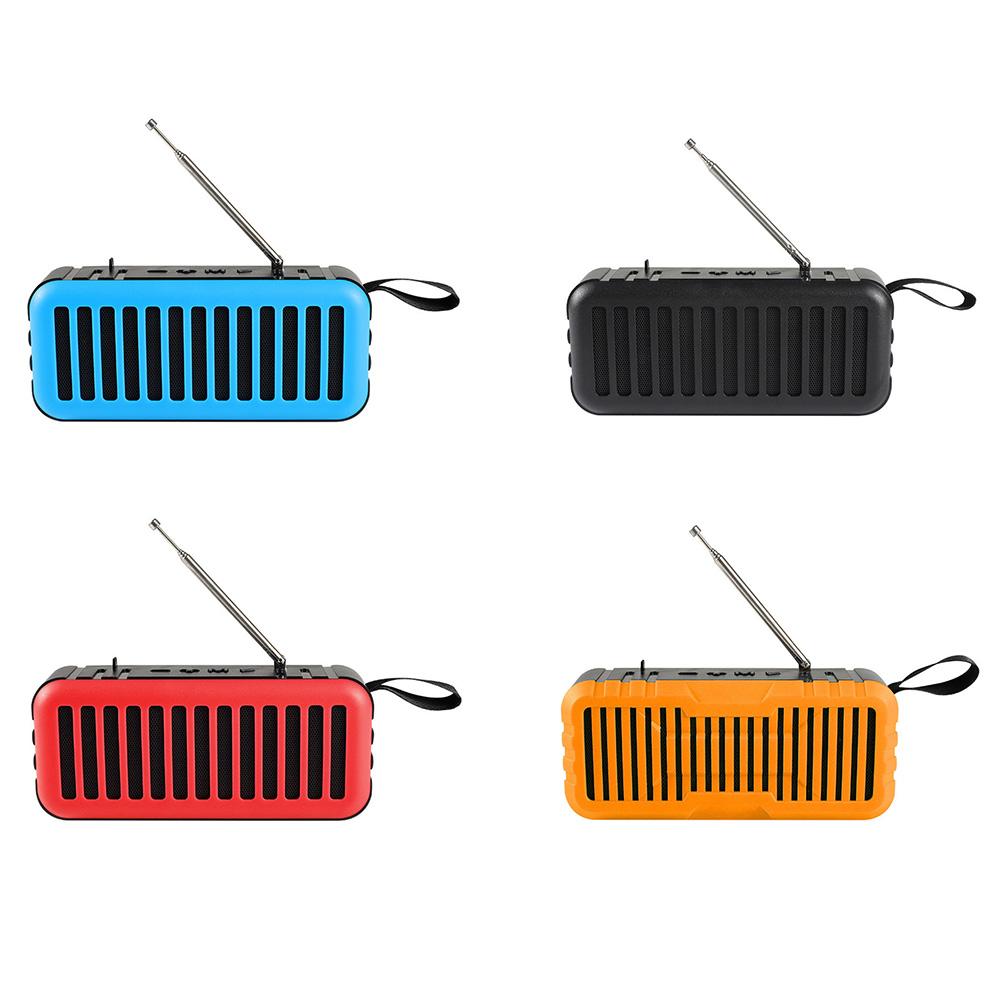 Di động không dây không dây tay tắm tắm Phòng tắm phòng tắm Bluetooth Loa FM LOUDSPEAKER Color: Red