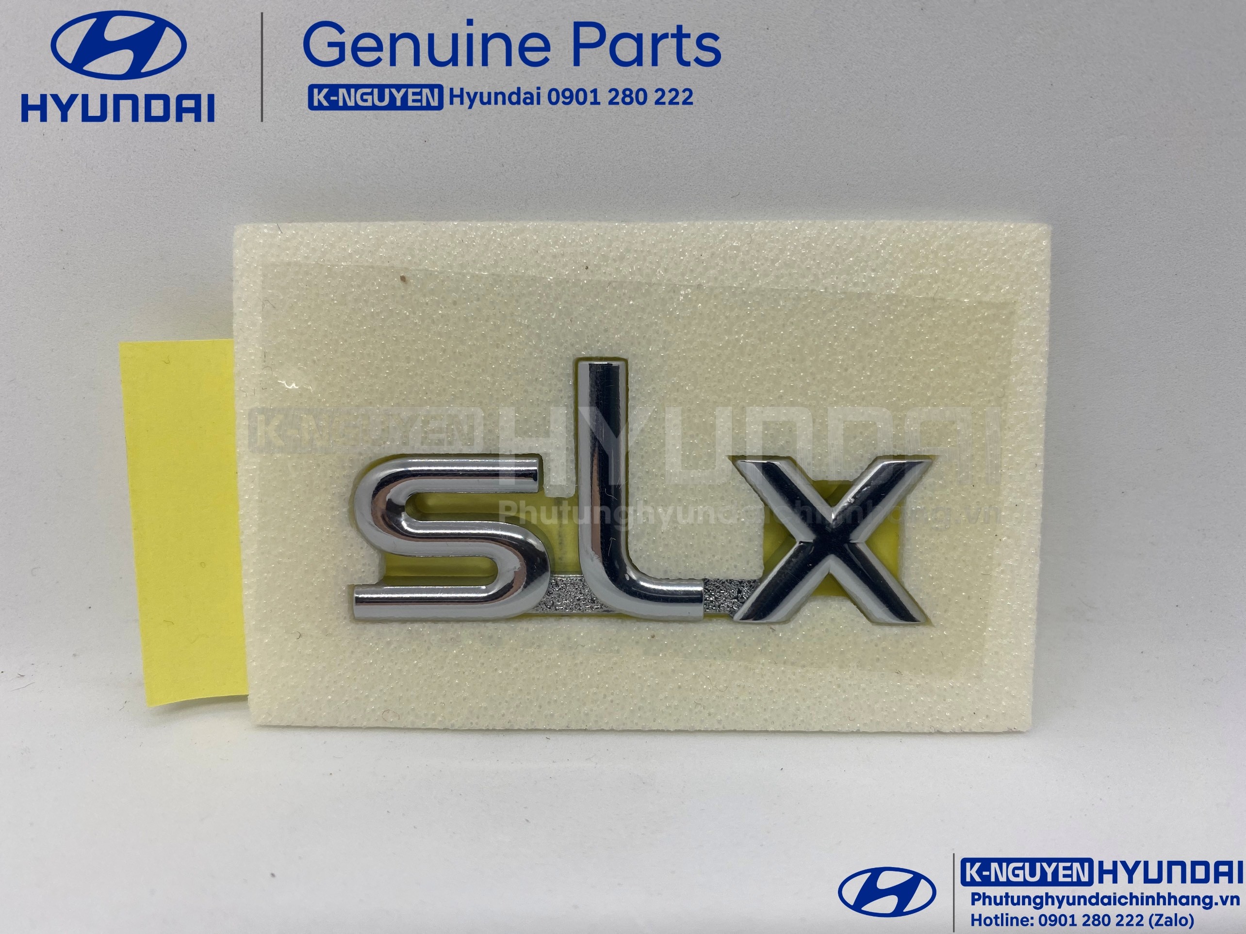 Chữ SLX Dán Đuôi Xe Kia Morning - chính hãng phân phối