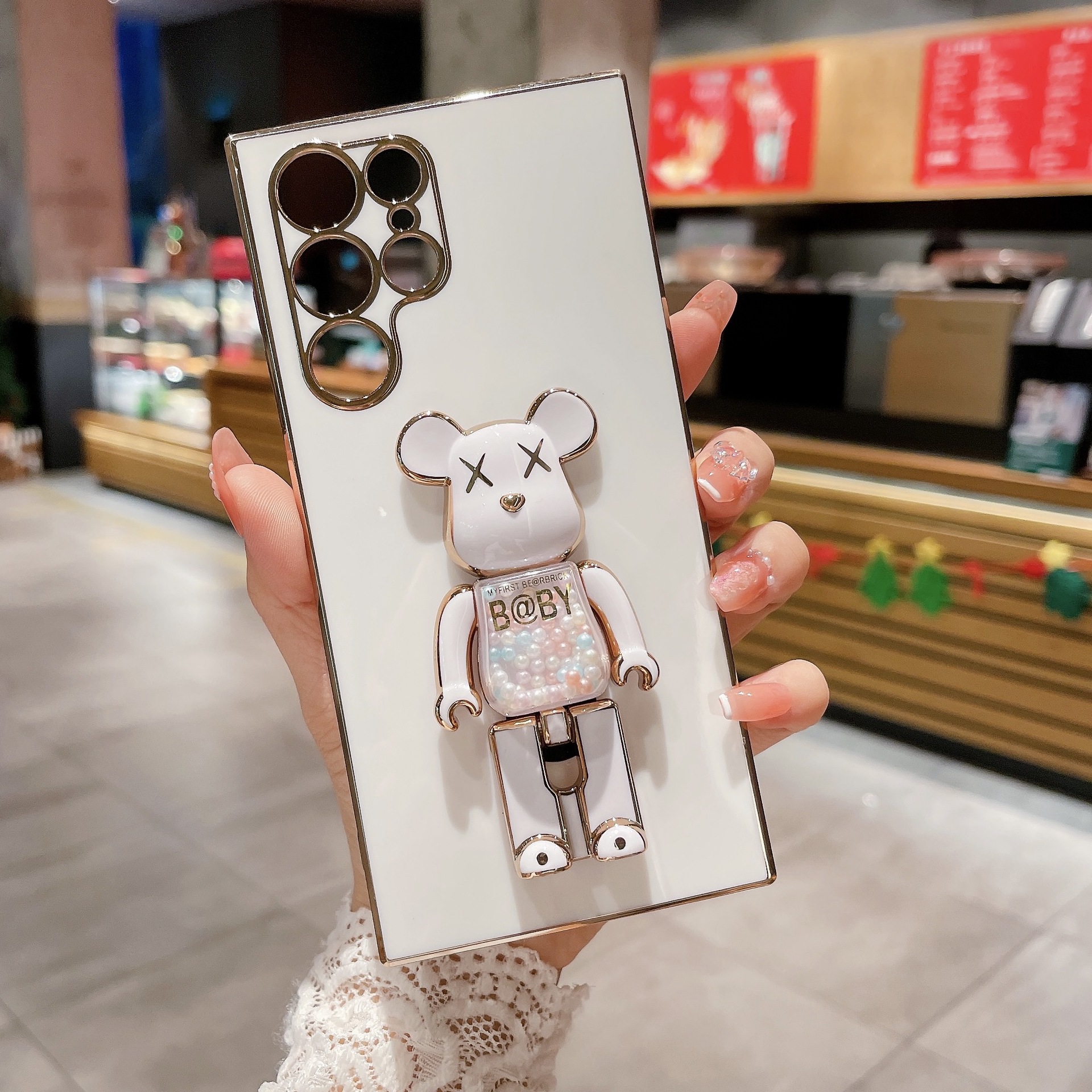 Ốp TPU Bearbrick Kẹo Cho Samsung Galaxy S23 Ultra / S23 PLus / S22 Ultra / S22 Plus / S21 Ultra /S21 Plus / Note 20 Ultra / Note 20 / S20 FE