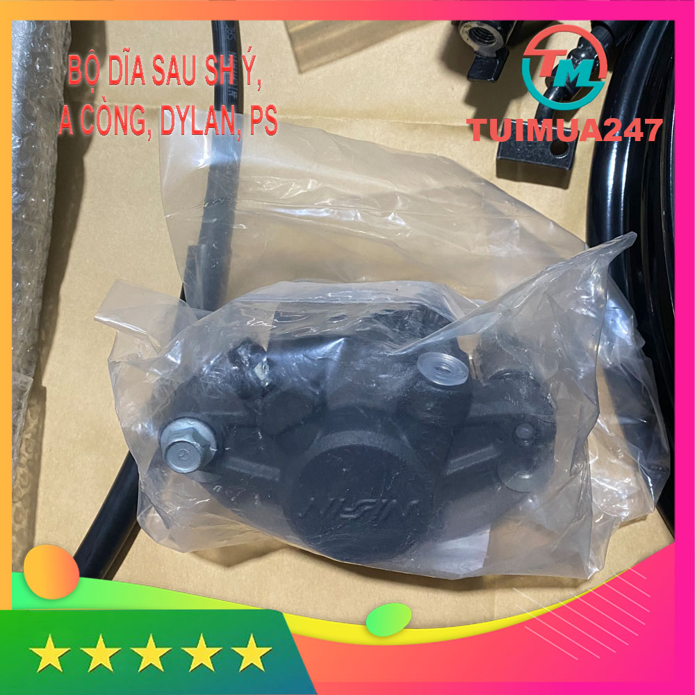 Full Bộ Thắng Dĩa Sau dành cho SH Ý, A Còng, Dylan