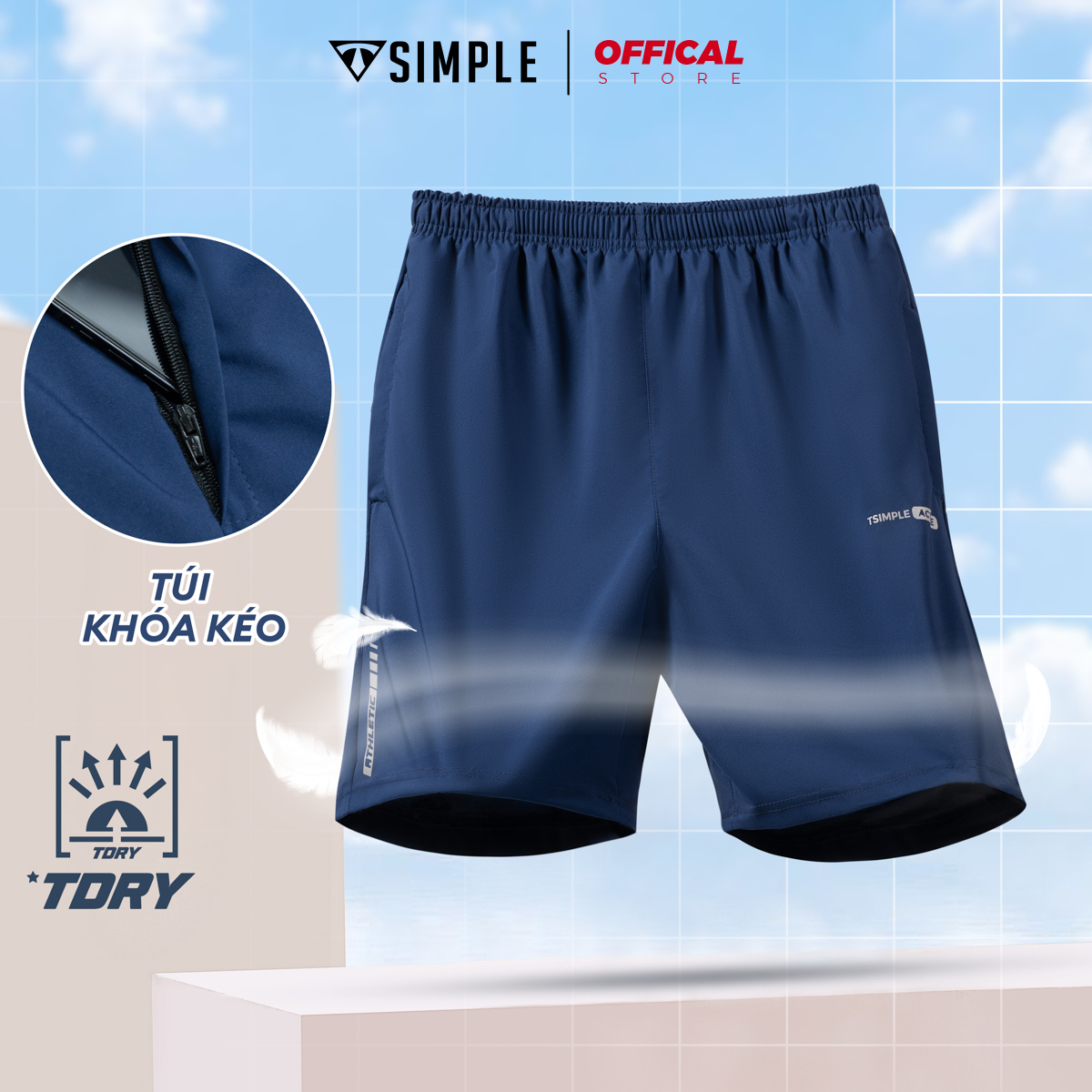 Quần thể thao nam TSIMPLE Q000511