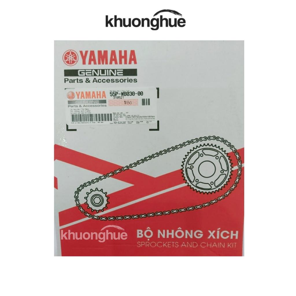 Bộ nhông xích  135 5 số Yamaha chính hãng