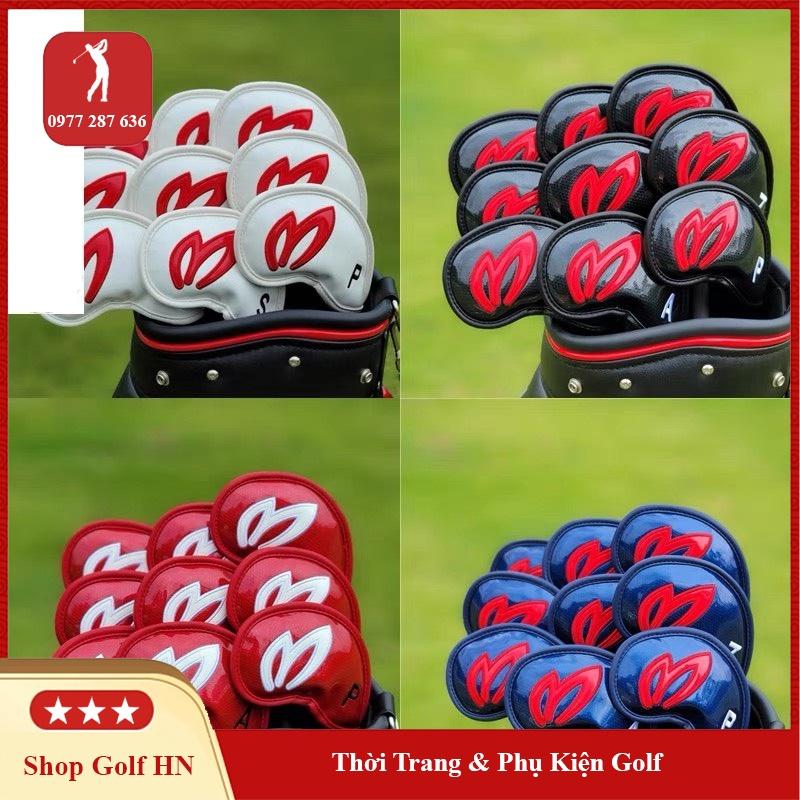 Bọc đầu gậy golf cover gậy sắt da PU chống trầy xước bụi bẩn BD020