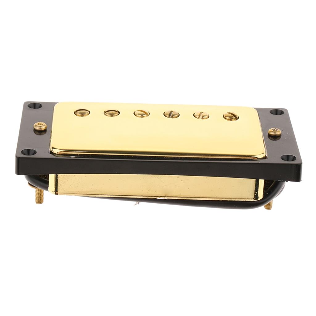 50mm Kép Nóng Đường Sắt Bán Cổ Pickup cho LP Đàn Guitar Điện Thay Thế