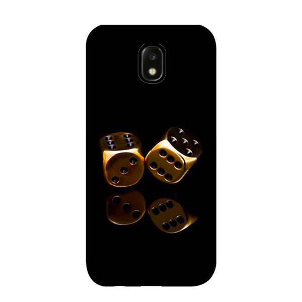 Ốp lưng cho Samsung Galaxy J7 Pro nền đen vàng 1 - Hàng chính hãng