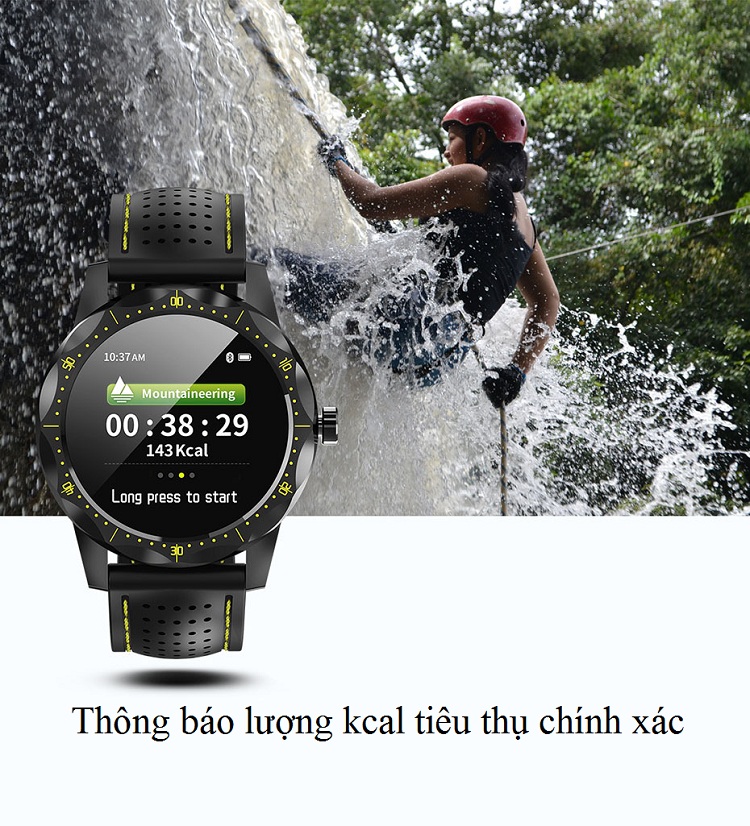 Đồng Hồ Thông Minh Smart Watch Nam IP68 Chống Nước SKY-1 Theo Dõi Hoạt Động Và Sức Khỏe