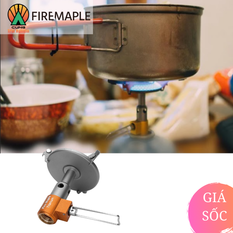 Bếp Gas Mini Titan Fire-Maple FMS-116T Siêu Nhẹ Tiện Lợi Chuyên Dụng Cho Du Lịch, Dã Ngoại Cắm Trại