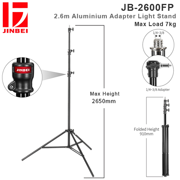 Chân đèn Jinbei JB-2600FP Adapter - Hàng Chính Hãng