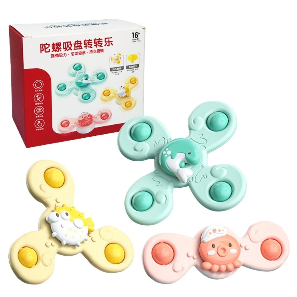 Con quay spinner cho bé 3 cánh 2 cánh 4 cánh cao cấp dán tường chống nước