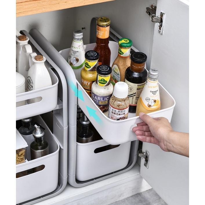 Kệ Trượt Drawer Shelf 2 Tầng - Home and Garden