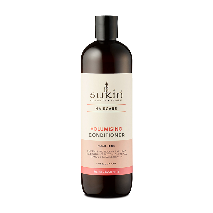 Combo gội xả làm dày tóc Sukin Volumising Shampoo 500ml &amp; Sukin Volumising Conditioner 500ml