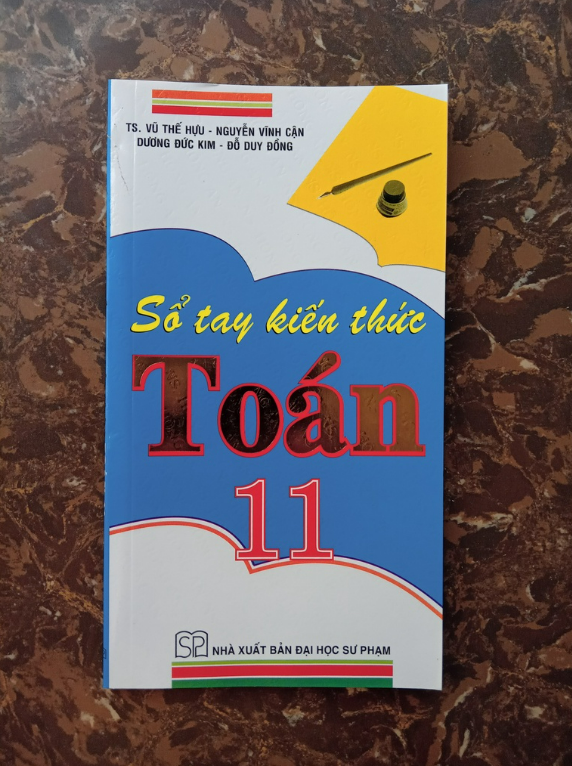 Sách Sổ tay kiến thức Toán 11