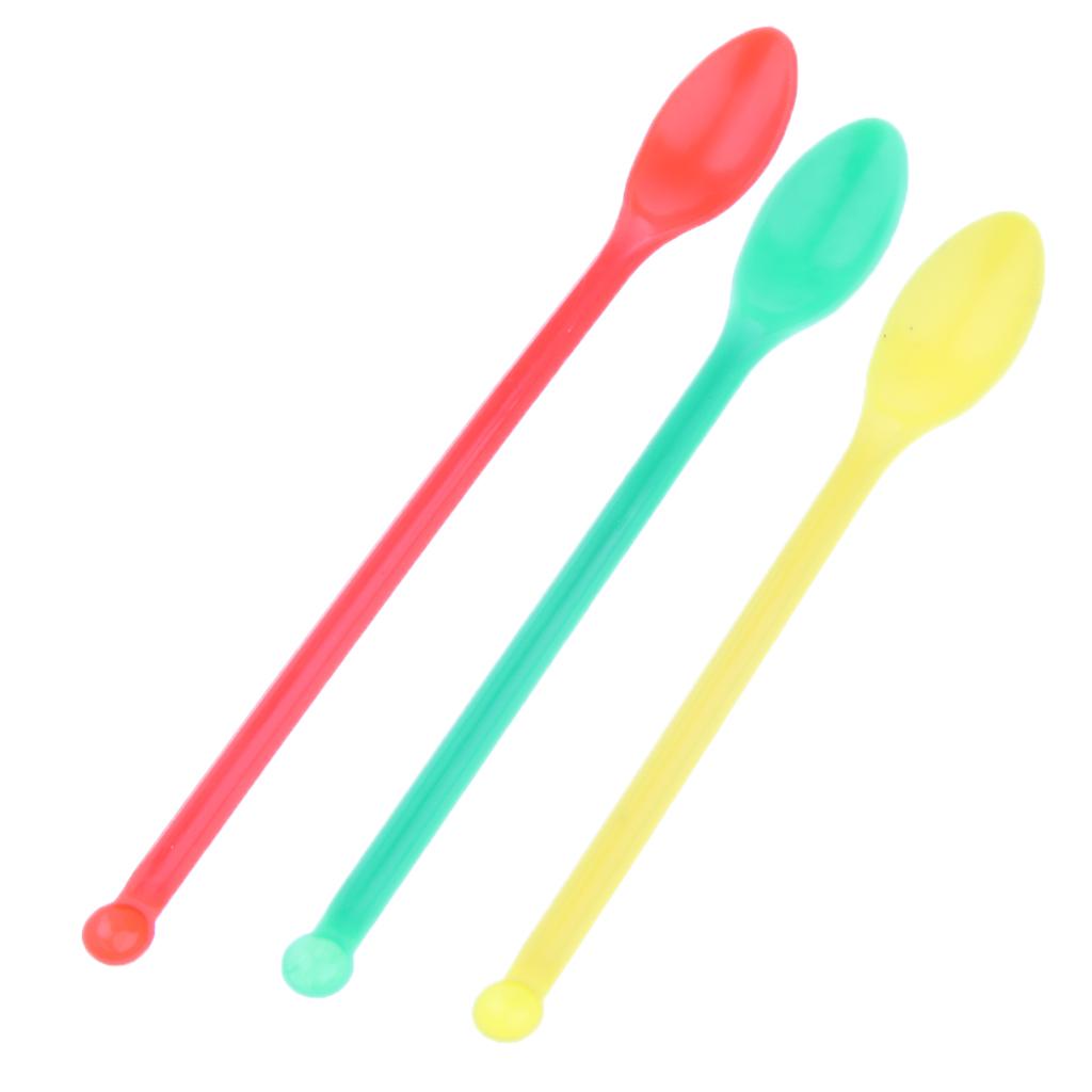 3pcs Medical Pharmacy Mini Micro Spoon Scoop Tasting Spoons