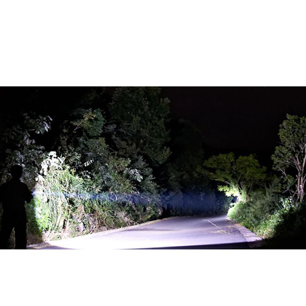 Portable Torch Flashlight USB Rechargeable Led Light High Powered Lamp