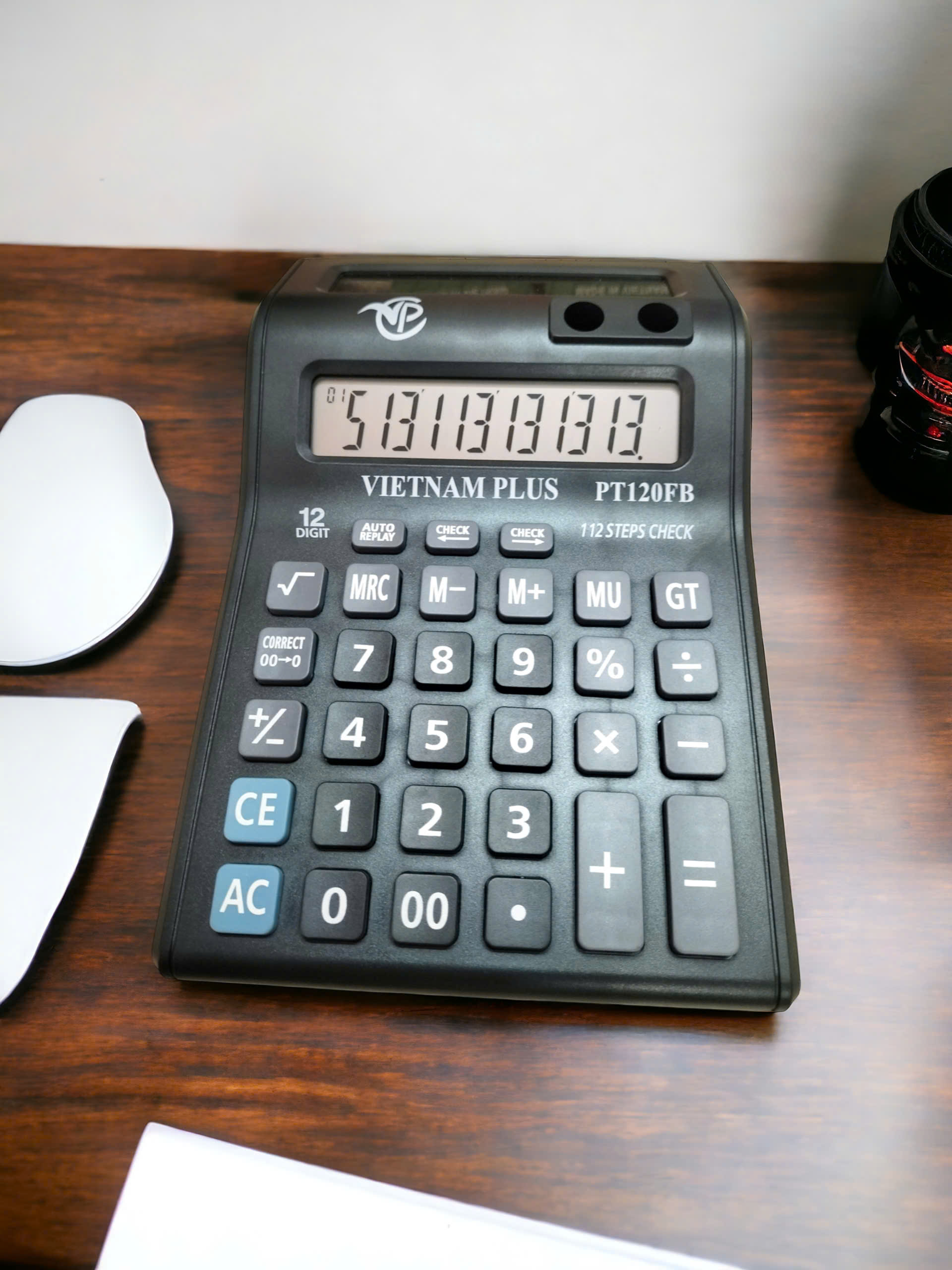 Máy tính hai màn hình Vinaplus PT-120FB Máy Tính Để Bàn - Hai Màn Hình Tính Tiền Tiện Lợi - Bảo Hành 2 Năm