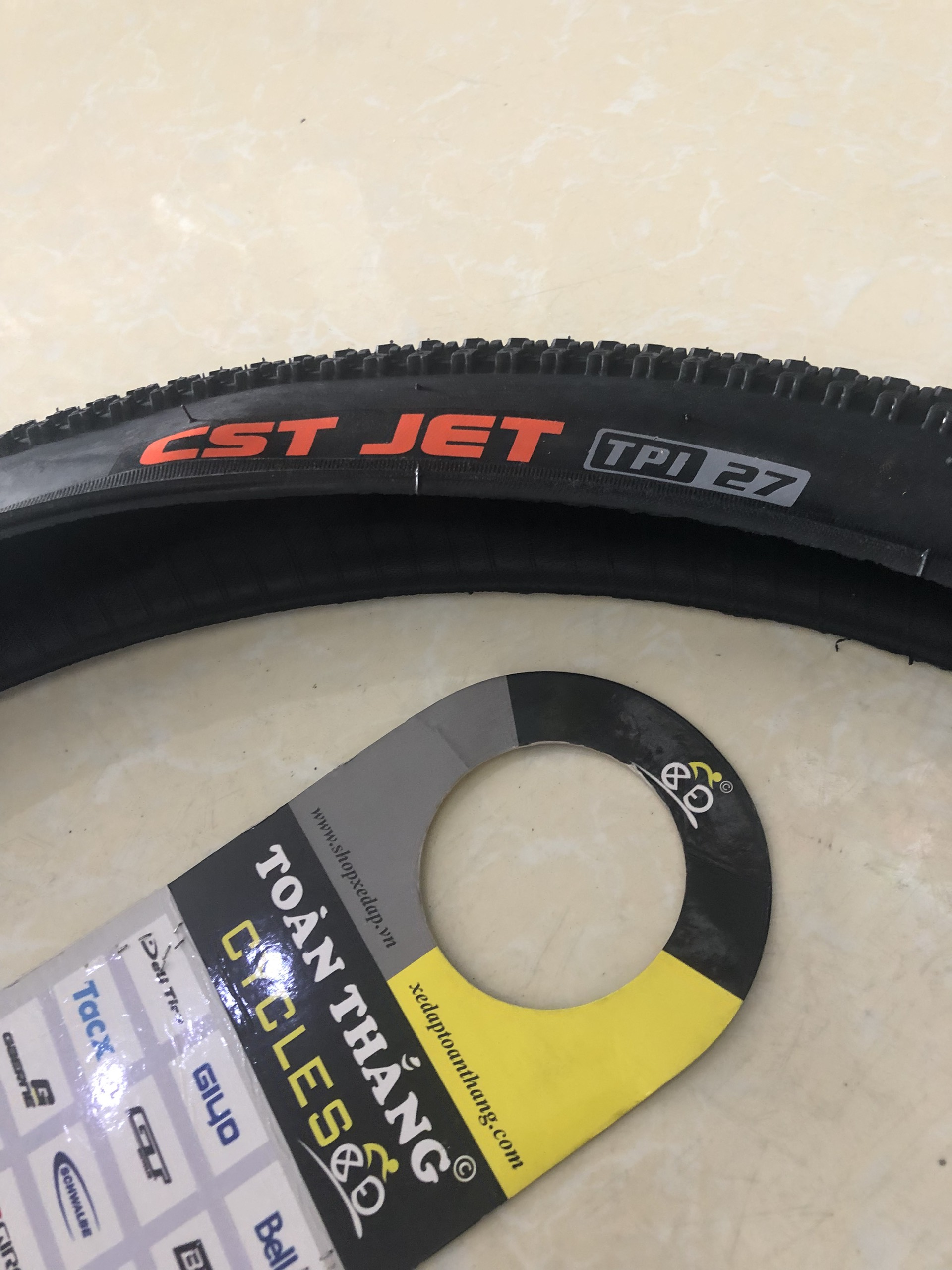 Vỏ xe đạp MTB CST JET 26x1.95 TPI27