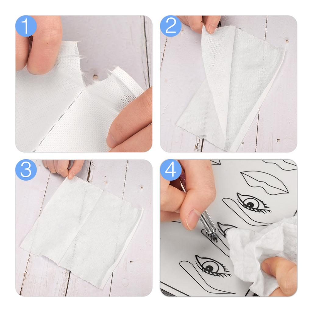 Làm Sạch Hình Xăm Dùng Một Lần Khăn Giấy Lau để áp Dụng Phương Pháp điều Trị Chăm Sóc Da