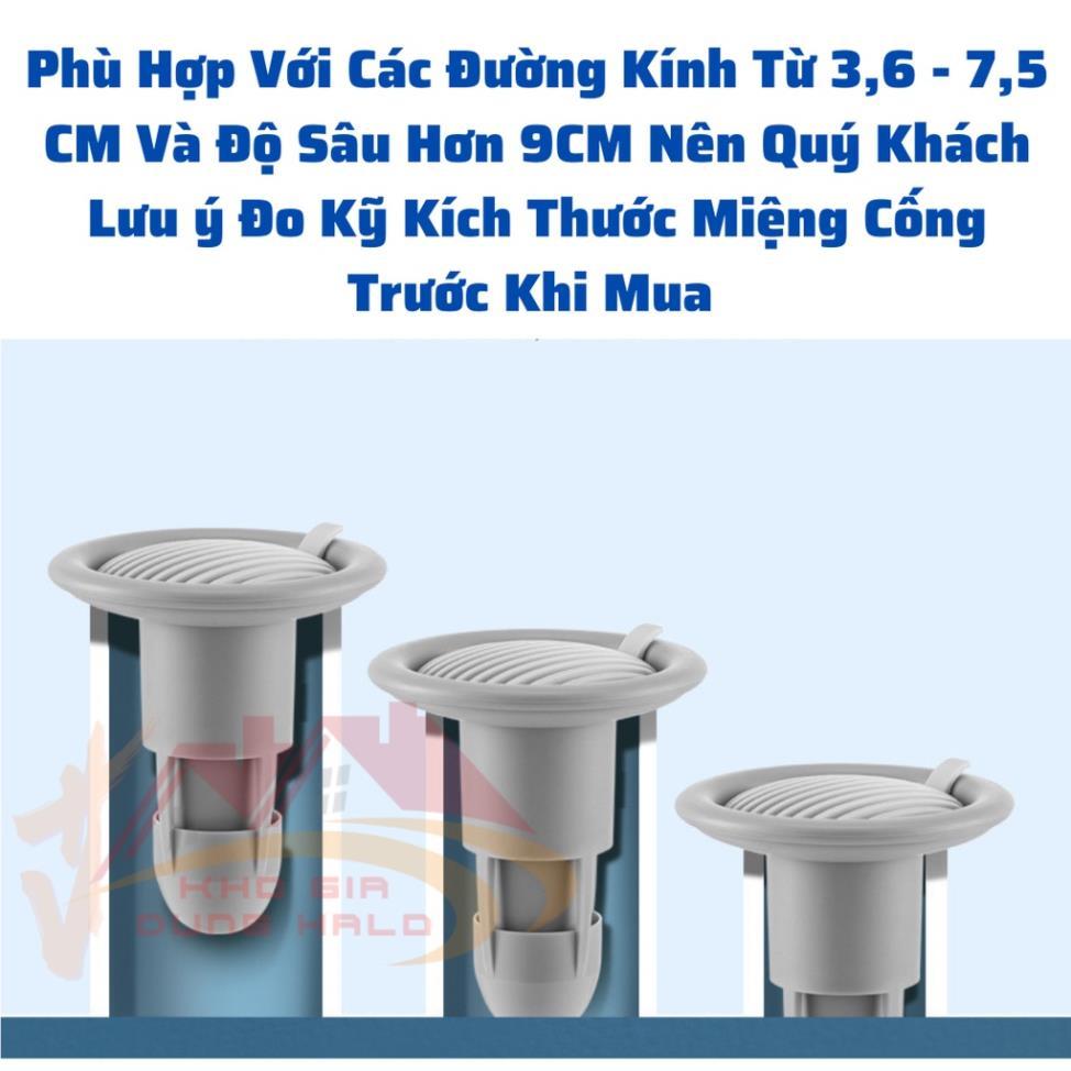 Dụng Cụ Khử Mùi Cống Thoát Sàn, Chống Tắc Cống, Côn Trùng Nhà Vệ Sinh Lõi Nắp Đậy Kín Hàng Loại 1 K170