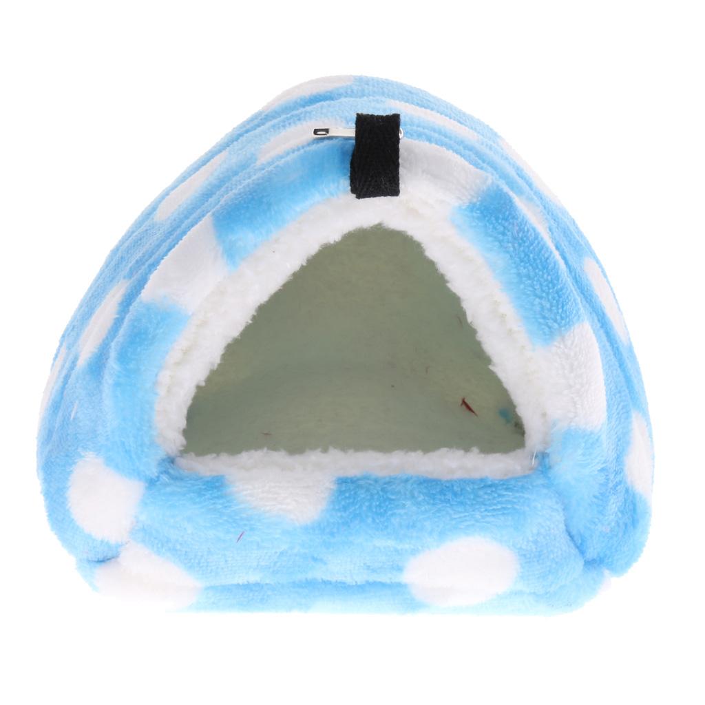 Guinea Pig House Hammock Bed Hanging Chinchilla Hideout Hut Pet Supplies Red