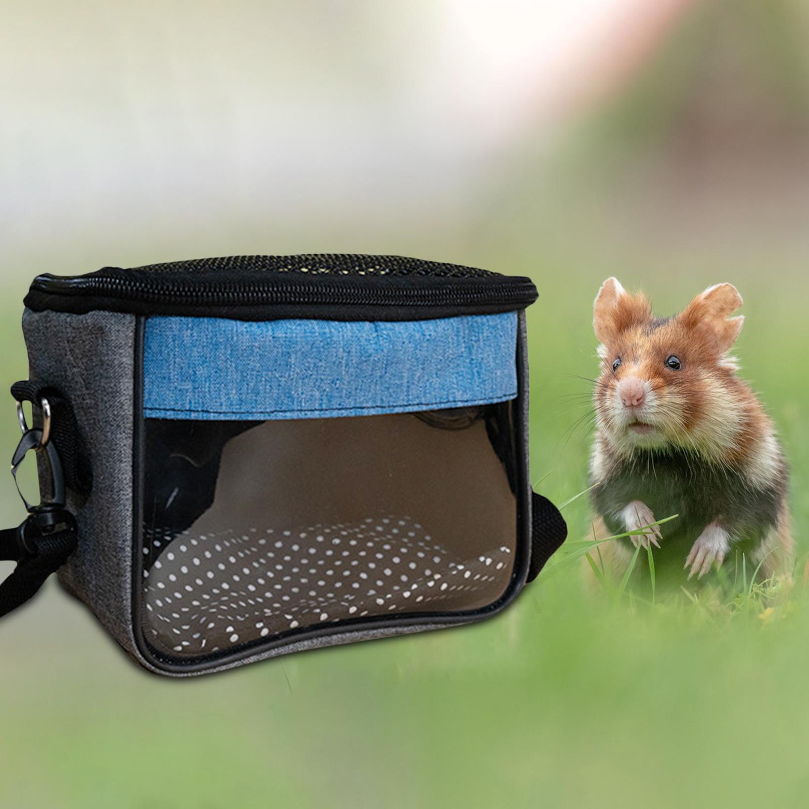 Pets Carrier Bag Hamster Travel Bag Outgoing Bag