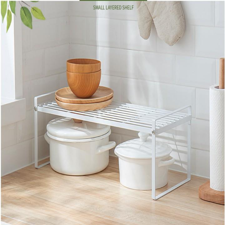 Kệ để đồ chia ngăn lưu trữ chén dĩa LARGE