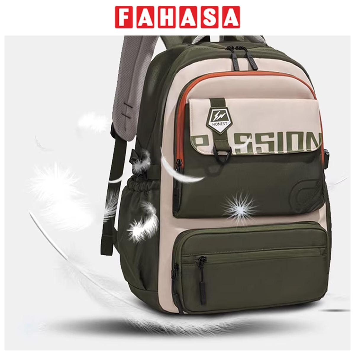 Ba Lô Thời Trang - Omaska 9627# - Màu Xám