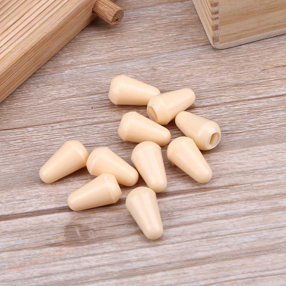 Set 10 Nắp Nhựa 3 / 5 Chốt Lên Dây Đàn Guitar Điện